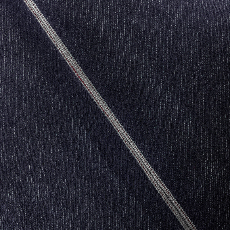 Night Navy Blue 12 oz. Cotton Selvedge Twill Denim Woven Fabric