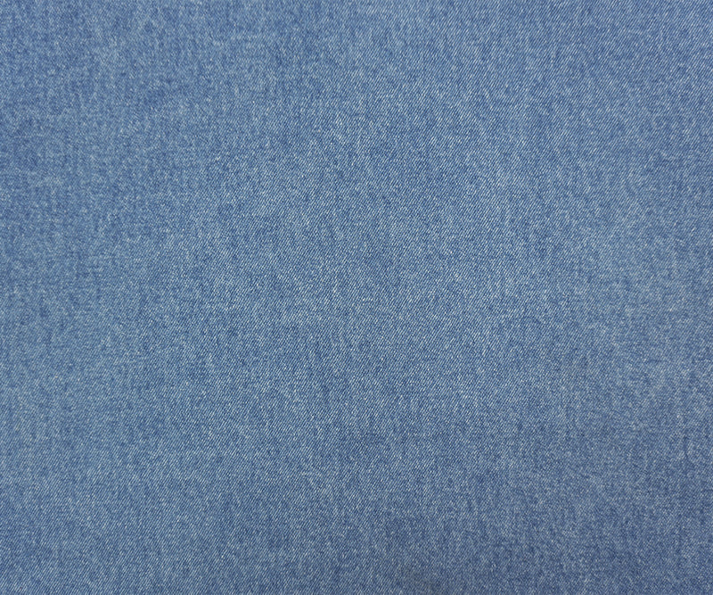 Blue 14 oz. Stonewash Cotton Slub Twill Denim Woven Fabric