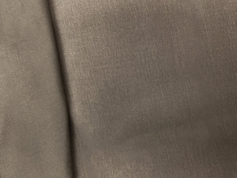 Taupe Brown 12 oz. Cotton Brushed Face Bull Denim Woven Fabric