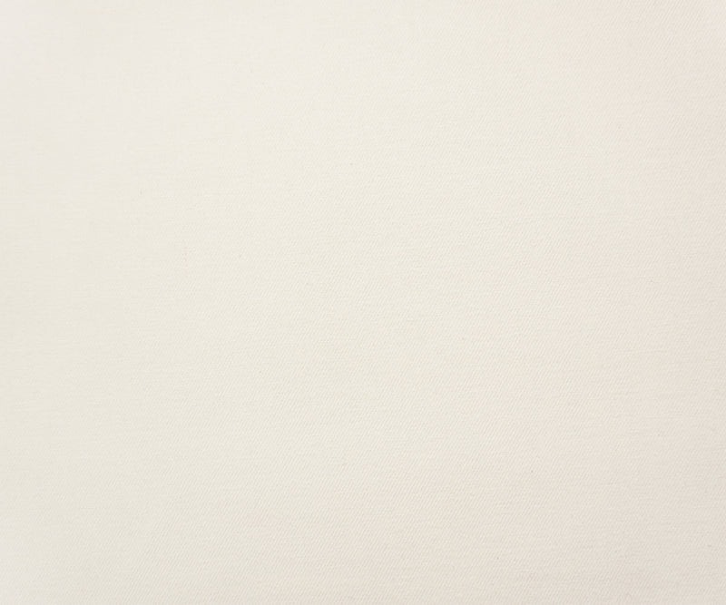 Ivory 12 oz. Cotton Solid Bull Denim Woven Fabric