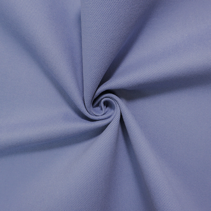 Purple 11 oz. Cotton Brushed Face Bull Denim Woven Fabric
