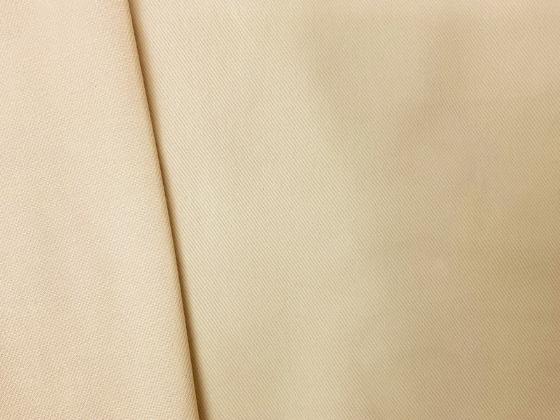 Light Yellow 11 oz. Cotton Brushed Face Bull Denim Woven Fabric