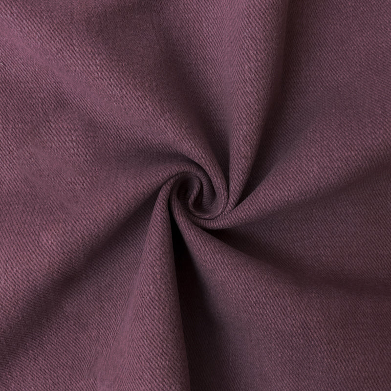 Purple 11 oz. Cotton Brushed Face Bull Denim Woven Fabric