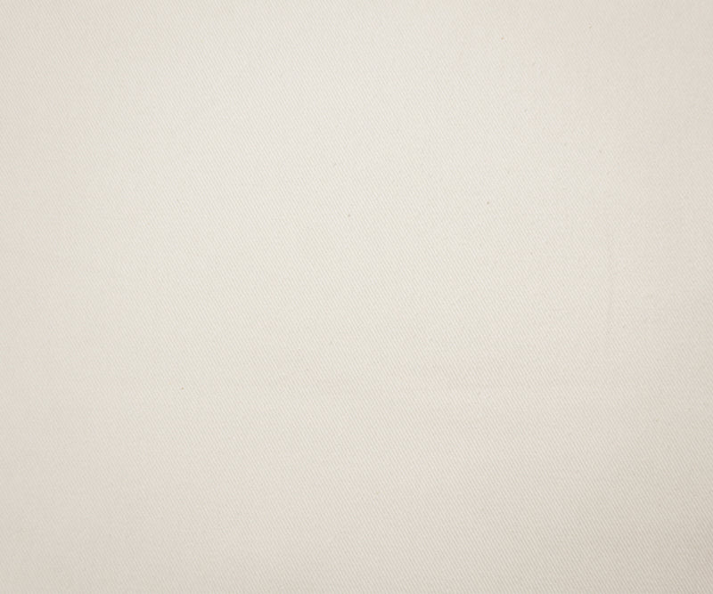 Cream White 10 oz. Cotton Solid Bull Denim Twill Woven Fabric