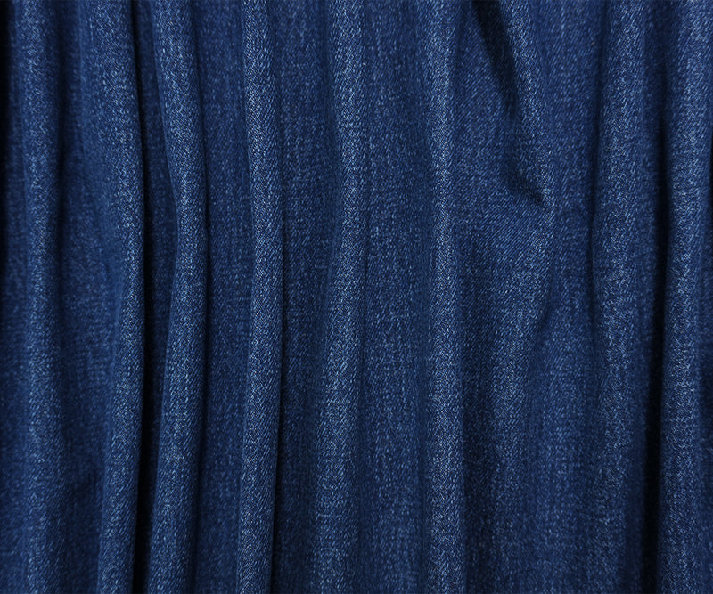 Blue 12 oz. Stonewash Cotton Twill Denim Woven Fabric