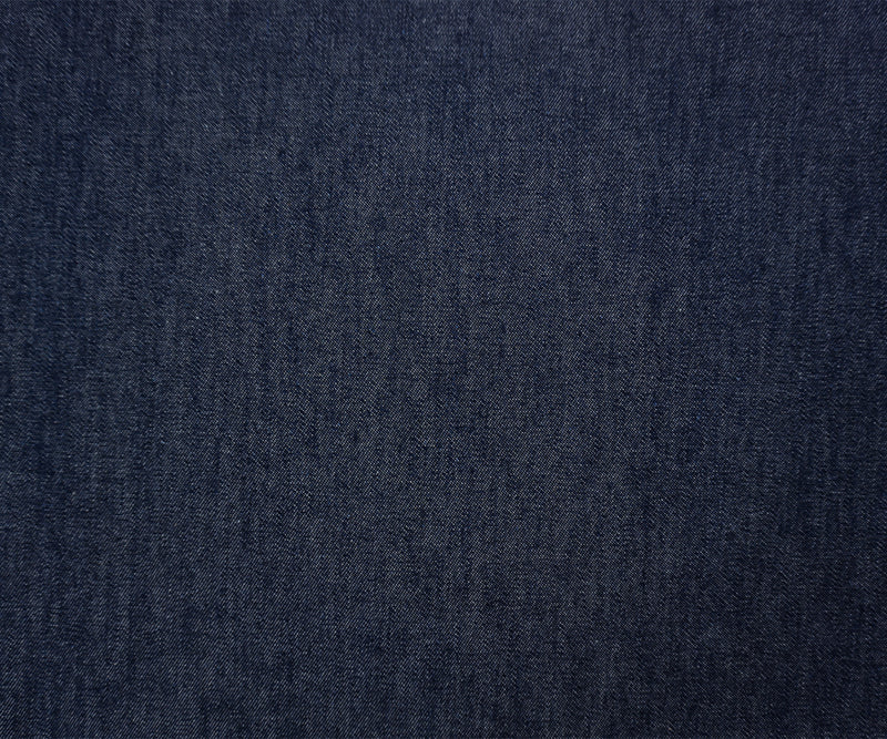 Deep Blue 9 oz. Cotton Denim Twill Woven Fabric