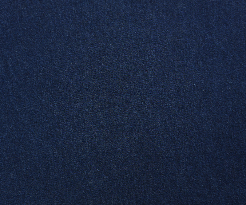 Deep Blue 13 oz. Washed Cotton Twill Denim Woven Fabric