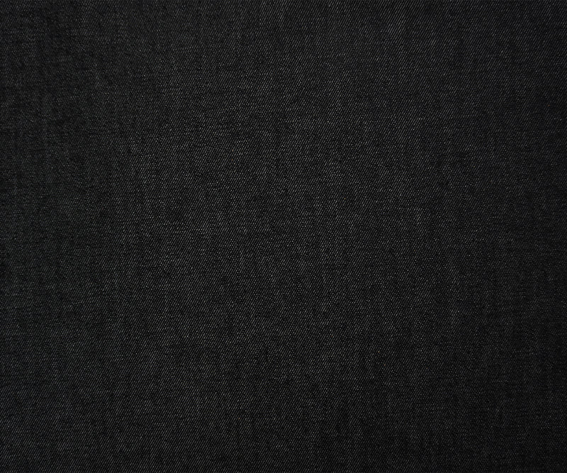 Black 11 oz. Kaihara Cotton Japanese Stretch Denim Twill Woven Fabric