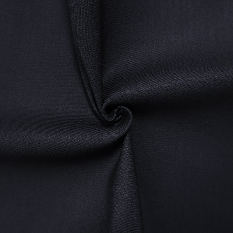 2 YD PC-Black 10 oz. Famous Denim Co. Cotton Blend Italian Denim Fabric