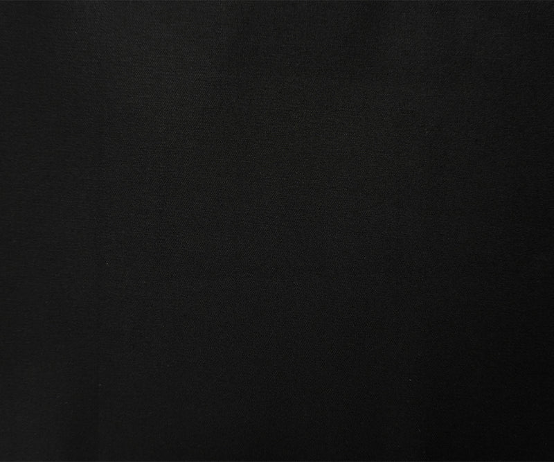 Dark Black 10 oz. Famous Denim Co. Cotton Blend Italian Denim Fabric