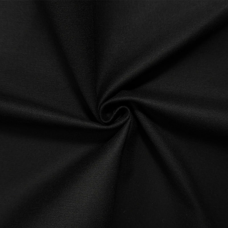 Dark Black 10 oz. Famous Denim Co. Cotton Blend Italian Denim Fabric