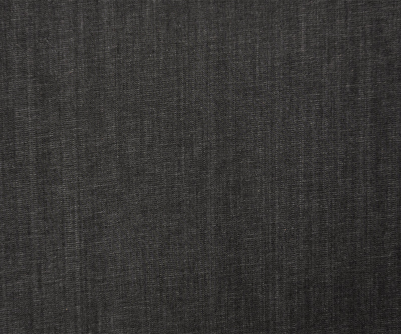 Black 8.5 oz Cotton Stretch Japanese Denim Twill Woven Fabric
