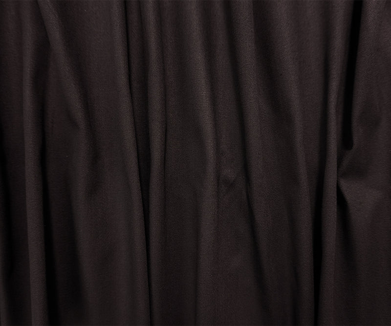 Black 9 oz. Candiani Cotton Blend Stretch Denim Twill Fabric