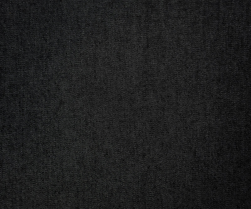 Black 11 oz. Famous Denim Co. Cotton-Modal Blend Denim Fabric