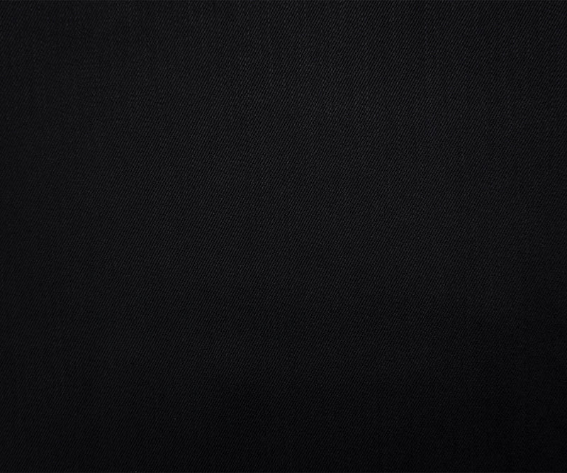 Black 12 oz. Cotton Stretch Denim Twill Woven Fabric