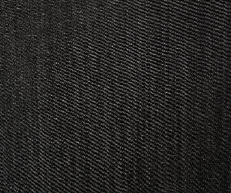 Black 10 oz. Cotton Twill Woven Denim Fabric