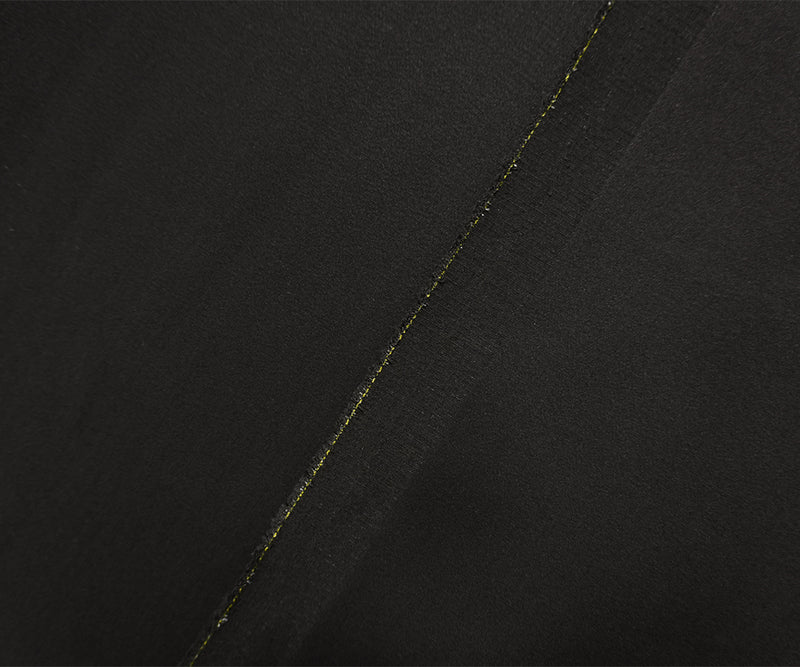 Black 12 oz. CLY Blend Stretch Solid Twill Woven Fabric