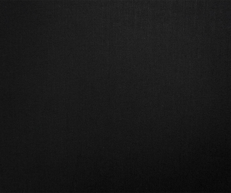 Black 10 oz. Cotton Blend Stretch Twill Woven Denim Fabric