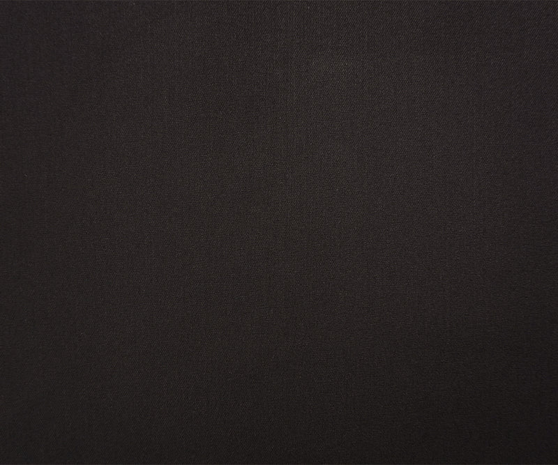 Black 6.5 oz. Cotton Blend Stretch Twill Woven Denim Fabric