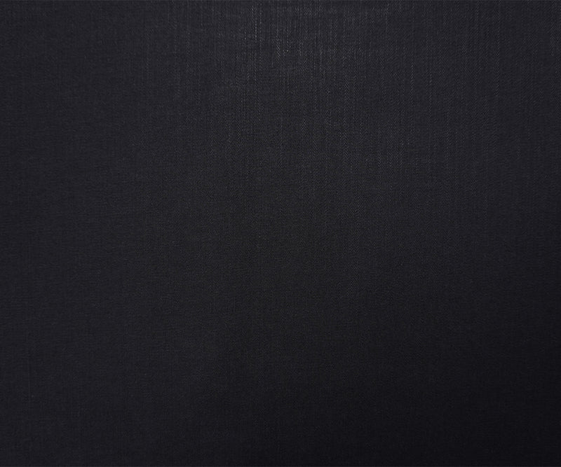Black 12 oz. Cotton Blend Stretch Denim Twill Woven Fabric