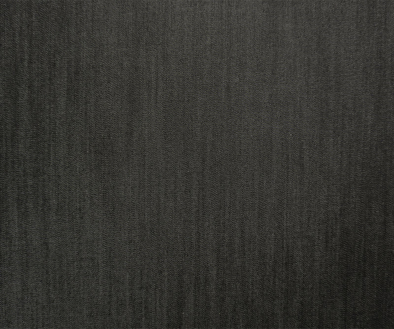 Deep Black 11 oz. Viscose Blend Stretch Denim Twill Woven Fabric