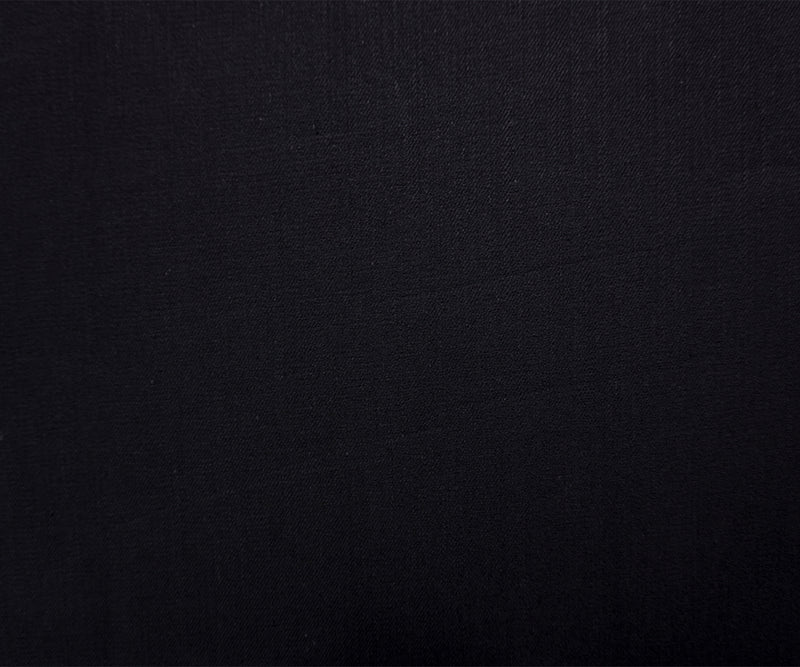 Night Black 9 oz. Cotton Blend Stretch Twill Woven Denim Fabric
