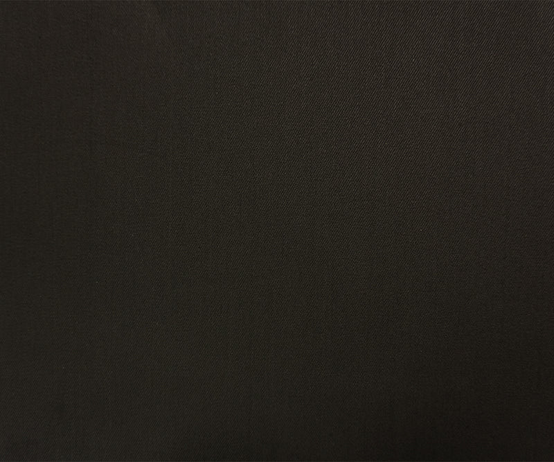 Matte Black 10.5 oz Cotton Blend Denim Twill Woven Fabric