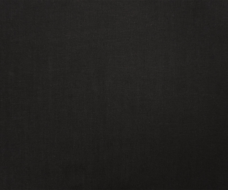 Black 10.5 oz Cotton Blend Denim Twill Woven Fabric