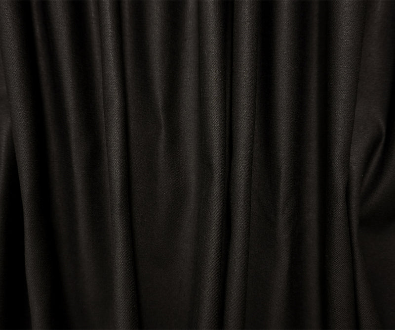 Black 9 oz. Famous Denim Co. Cotton Blend Twill Denim Fabric
