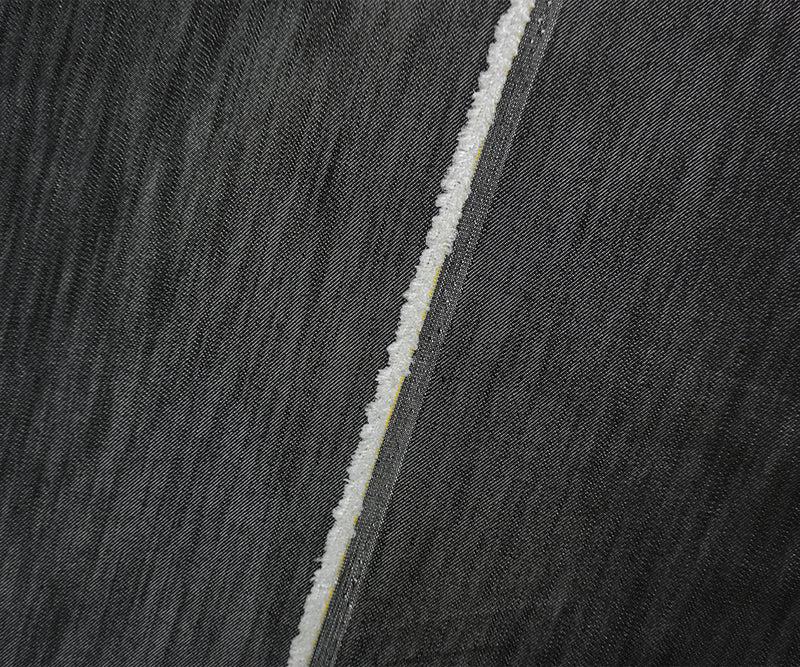 Black 9.5 oz. Berto Cotton Blend Denim Twill Woven Fabric