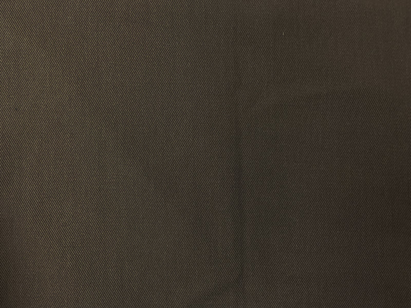 Dark Brown 11 oz. Cotton Brushed Face Bull Denim Woven Fabric