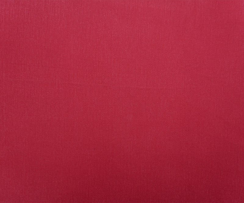 Red 10 oz. Cotton Brushed Face Bull Denim Woven Fabric