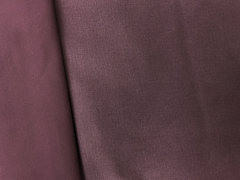 Purple 11 oz. Cotton Brushed Face Twill Bull Denim Woven Fabric