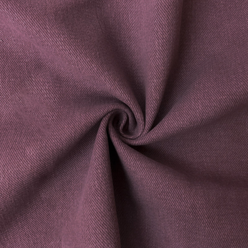 Purple 11 oz. Cotton Brushed Face Twill Bull Denim Woven Fabric