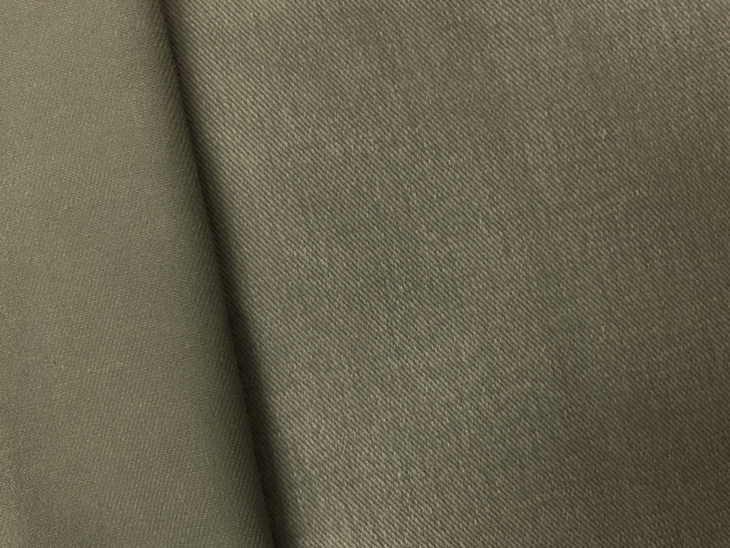 Sage Green 10 oz. Cotton Brushed Face Bull Denim Woven Fabric