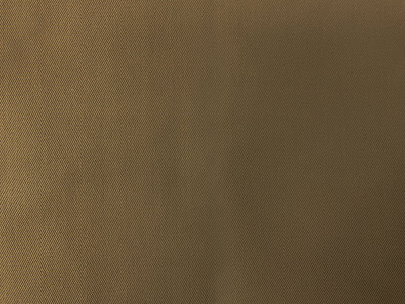 Brown 11 oz. Cotton Brushed Face Bull Denim Woven Fabric