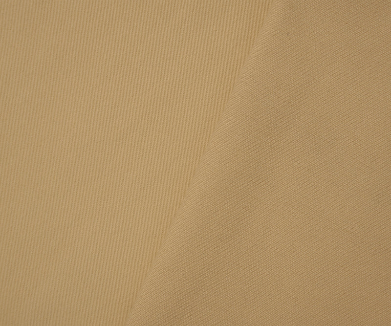 Yellow 10 oz. Cotton Solid Bull Denim Woven Fabric