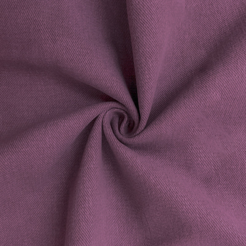 Purple 10 oz. Cotton Brushed Face Bull Denim Woven Fabric