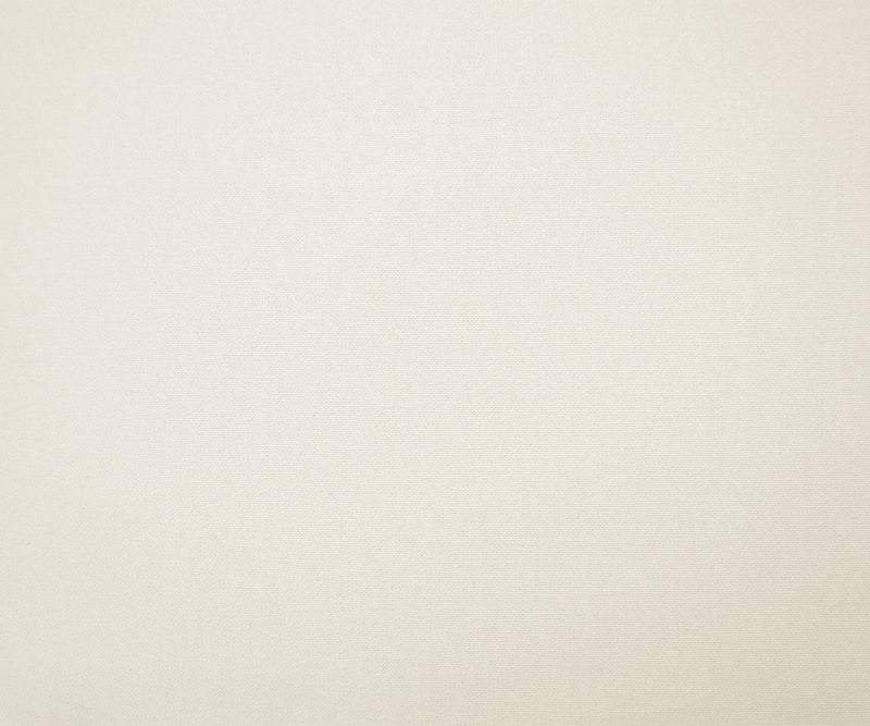 White Cotton Solid Canvas Woven Fabric