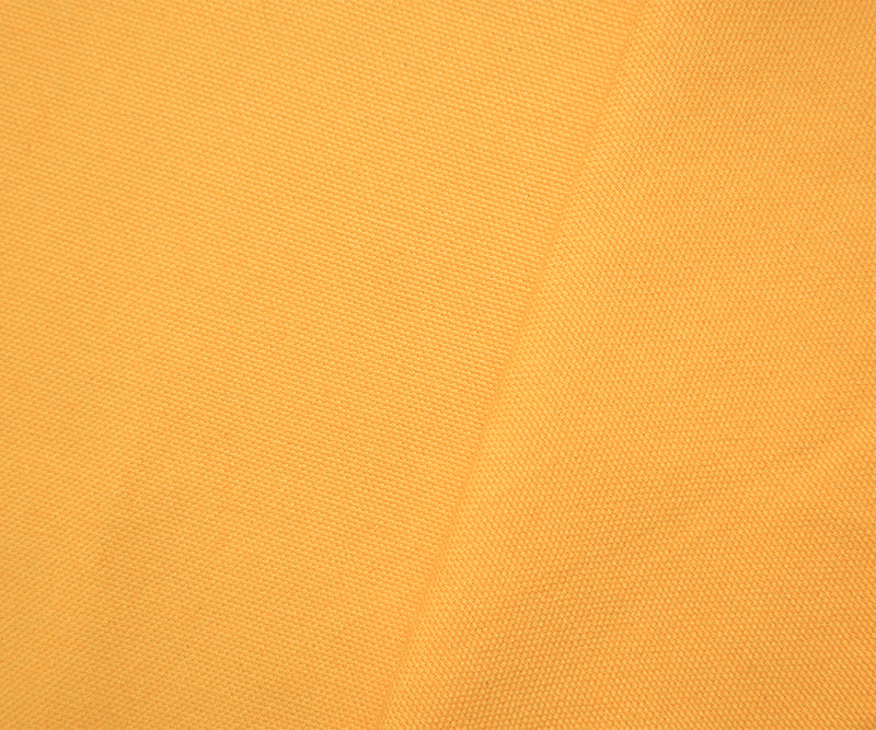 Yellow Cotton Solid Canvas Woven Fabric
