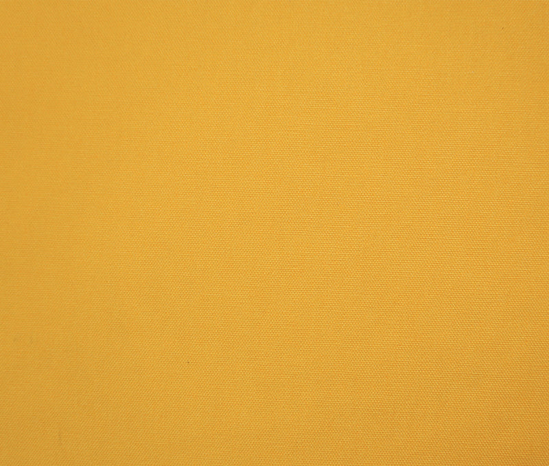 Yellow Cotton Solid Canvas Woven Fabric