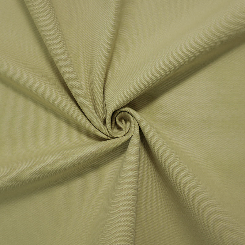 Light Green Cotton Solid Canvas Woven Fabric