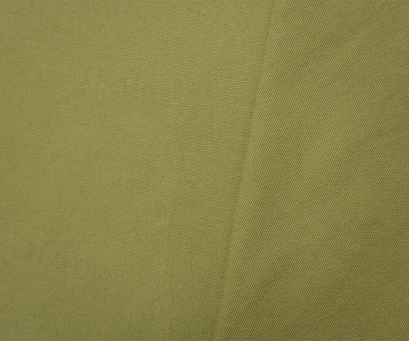 Green Cotton Solid Canvas Woven Fabric