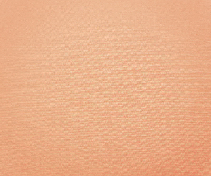 Light Orange Cotton Solid Canvas Woven Fabric