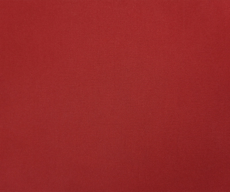 Red Cotton Solid Canvas Woven Fabric