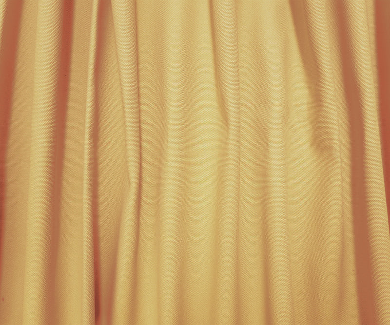Yellow Cotton Solid Canvas Woven Fabric