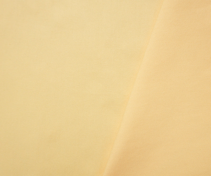 Light Yellow Cotton Solid Canvas Woven Fabric