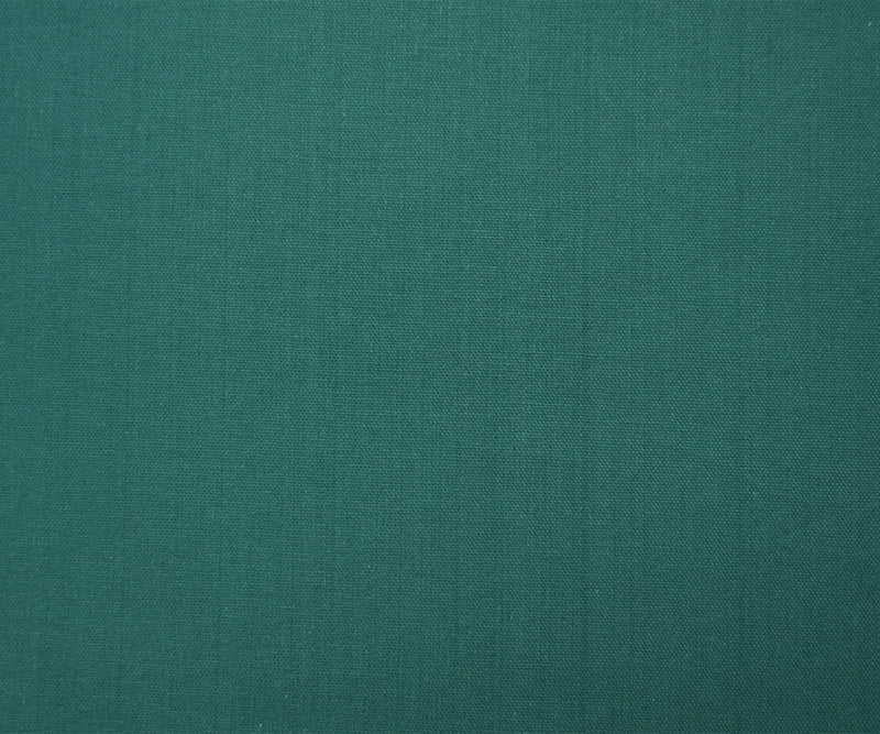 Teal Cotton Solid Washed Canvas Woven Fabric