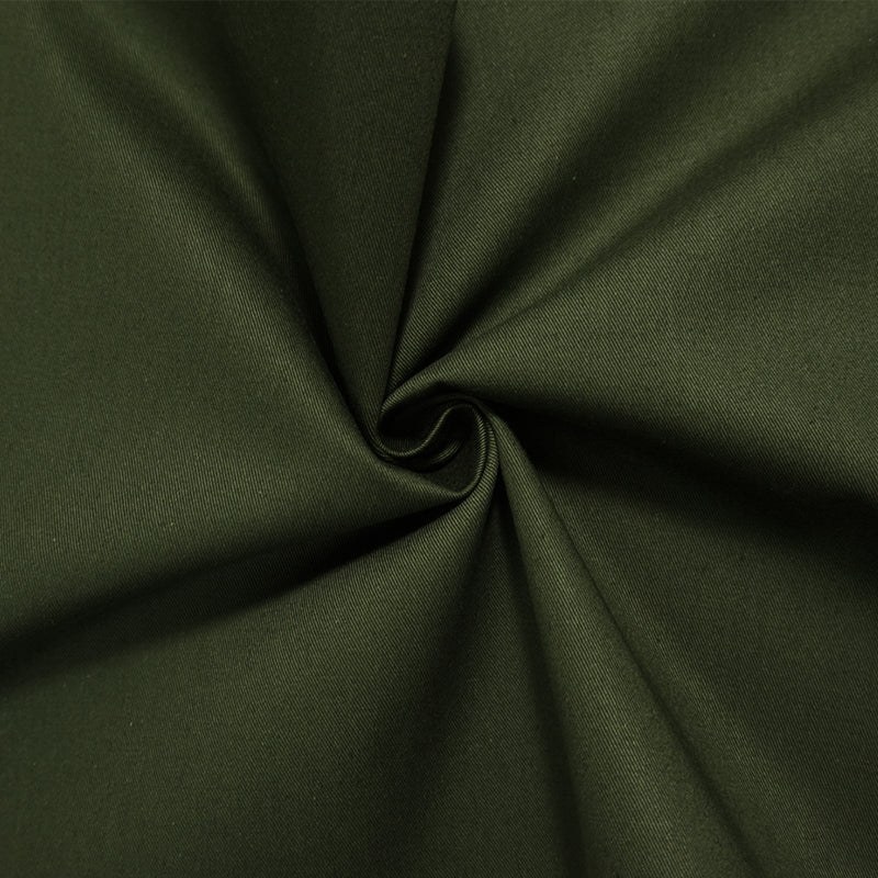 Deep Green 8 oz. Cotton Solid Twill Denim Woven Fabric