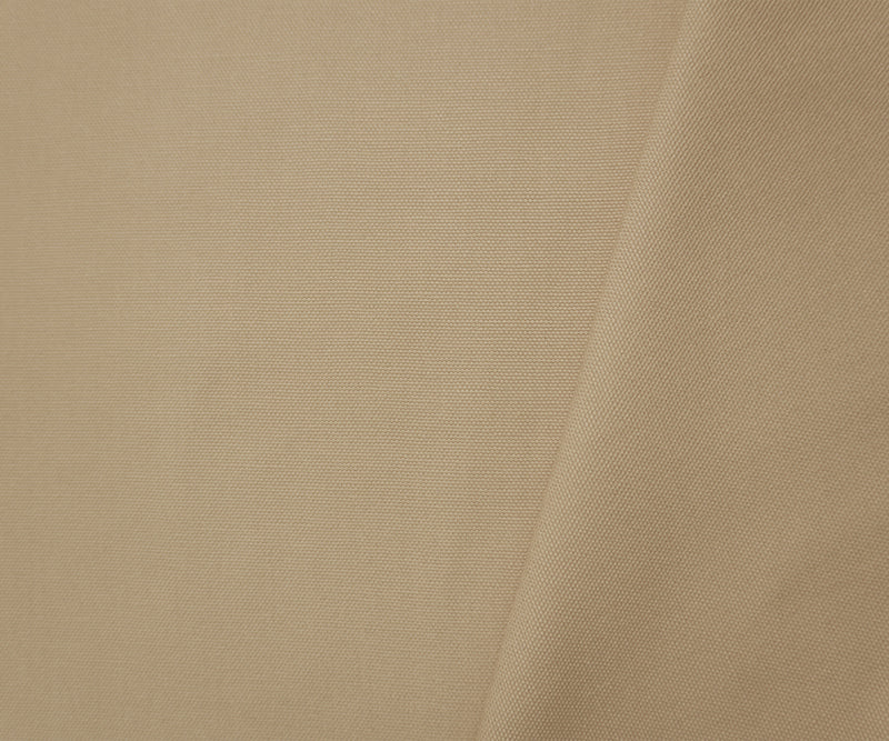 Beige Cotton Solid Canvas Woven Fabric